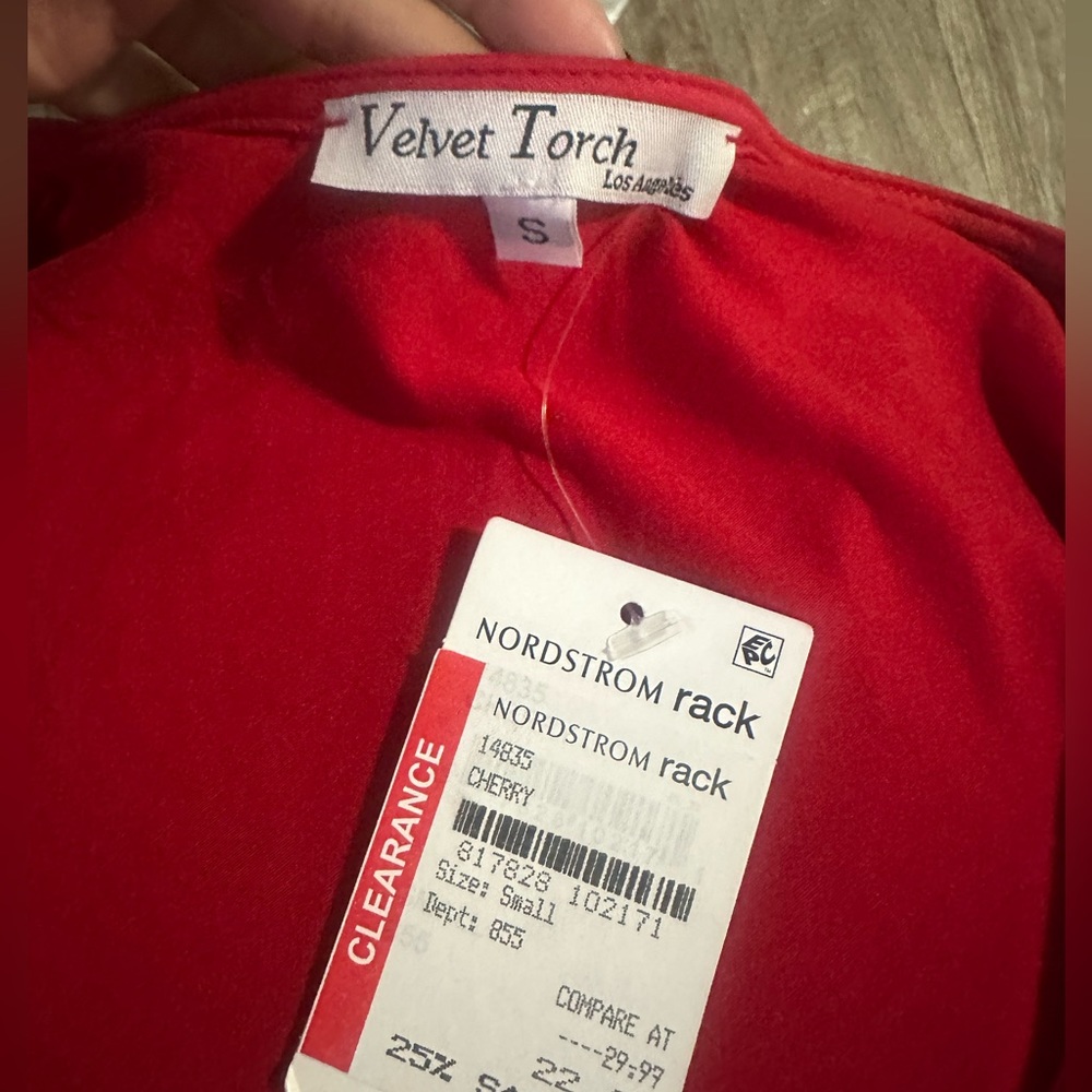 Velvet Torch Wrap Dress